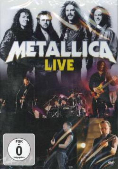 Metallica – Live    Originele DVD   Nieuw., Cd's en Dvd's, Dvd's | Muziek en Concerten, Muziek en Concerten, Alle leeftijden, Ophalen of Verzenden