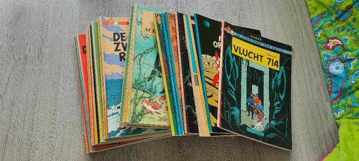 kuifje, Boeken, Stripboeken, Gelezen, Meerdere stripboeken, Ophalen