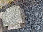 Grindtegels 60x40cm 7 hele en ruime halve GRATIS, Tuin en Terras, Ophalen, Gebruikt, Beton, Terrastegels