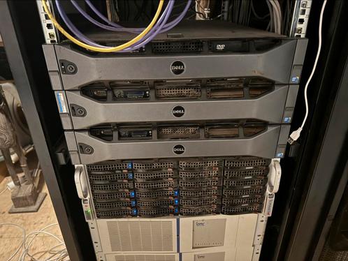 Dell R710 Dubbele voedingen, dubbele processoren, Computers en Software, Servers, Gebruikt, 16 GB, Hot swappable onderdelen, Ophalen