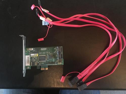 Promise Fasttrack TX4650   4 X SAS/SATA [K328] 6-5, Computers en Software, Harde schijven, Gebruikt, Desktop, SATA, Ophalen of Verzenden