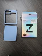 Hoesje voor galaxy z flip 6 kleur blauw, Ophalen of Verzenden