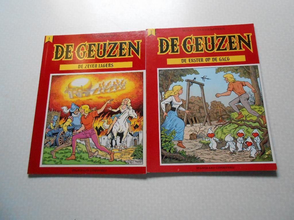 Geuzen Volledige reeks 1985/1990 1 ste druk., Boeken, Stripboeken, Nieuw, Eén stripboek, Ophalen of Verzenden