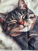 Super lief Poezen Kussen hoes‍🐈🐈‍⬛😸, Ophalen of Verzenden, Nieuw, Overige kleuren, Overige vormen