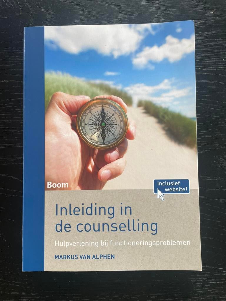 Markus van Alphen - Inleiding in de counselling, Boeken, Markus van Alphen, Zo goed als nieuw, Alpha, HBO