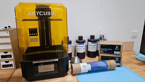 Anycubic Photon Mono M5s Pro Resin 3D Printer, Computers en Software, 3D Printers, Zo goed als nieuw, Ophalen
