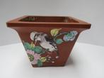Oude Chinese porselein aardewerk yixing bonsai potje, Ophalen of Verzenden