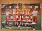 Oude poster Ajax landskampioen 1982/83 met o.a. Van Basten, Verzamelen, Ophalen of Verzenden, Zo goed als nieuw, Ajax, Poster, Plaatje of Sticker