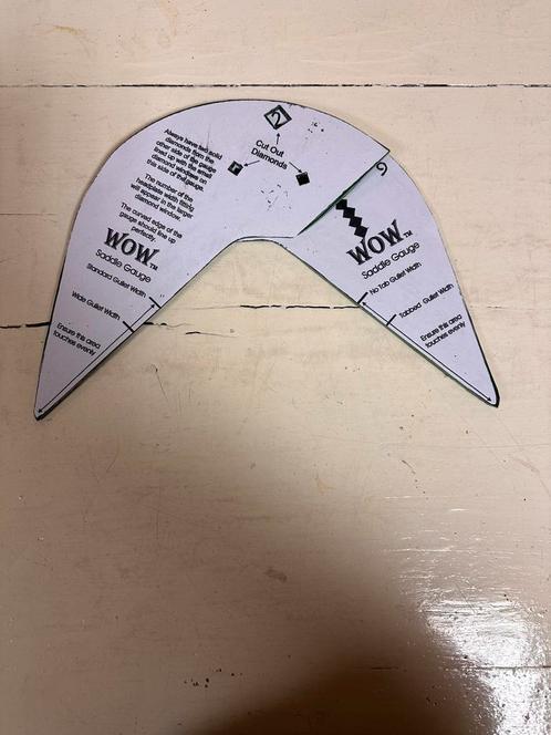 BOOMMETER WoW boommaat -1 t/m 9 tab/ no tab GAUGE!, Dieren en Toebehoren, Paarden en Pony's | Hoofdstellen en Tuigage, Zo goed als nieuw