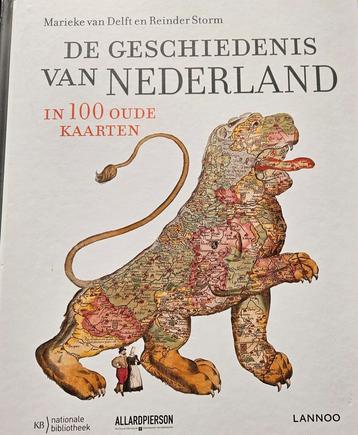 De geschiedenis van Nederland in 100 oude kaarten beschikbaar voor biedingen
