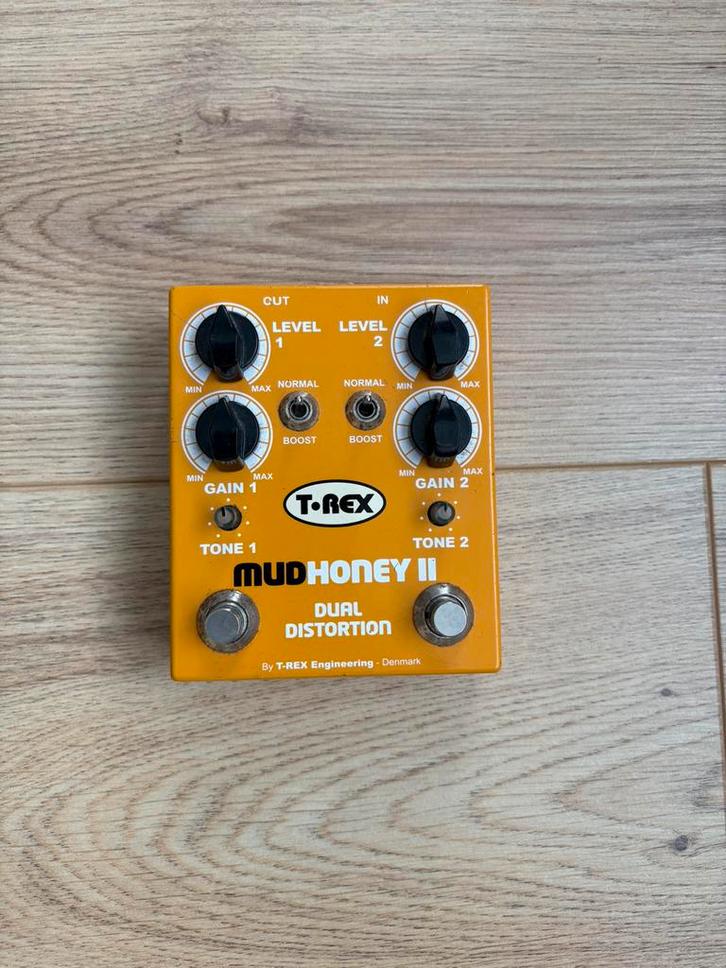 T-rex mudhoney ii 2, Muziek en Instrumenten, Effecten, Gebruikt, Distortion, Overdrive of Fuzz, Ophalen of Verzenden