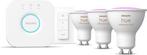 Philips Hue starterkit Wit & Gekleurd GU10 Nieuw!, Led-lamp, Q, Nieuw, Ophalen of Verzenden