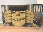 Gorillaz Canvas Print 125x70cm - Hoge Resolutie, Antiek en Kunst, Ophalen