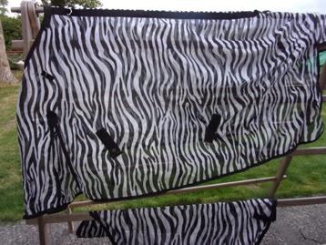 zebradeken zebra vliegendeken losse hals 95-145 pony beschikbaar voor biedingen