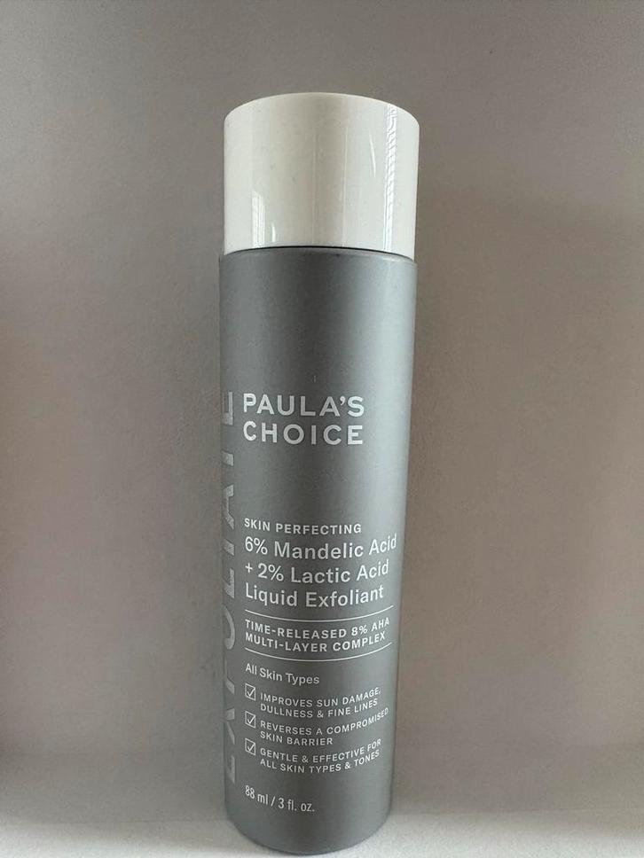 Paula's Choice 6% Mandelic + 2% Lactic Acid Exfoliant, Sieraden, Tassen en Uiterlijk, Uiterlijk | Cosmetica en Make-up, Nieuw