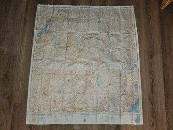 US Air Force Kaart Sovjet Unie 1950 beschikbaar voor biedingen