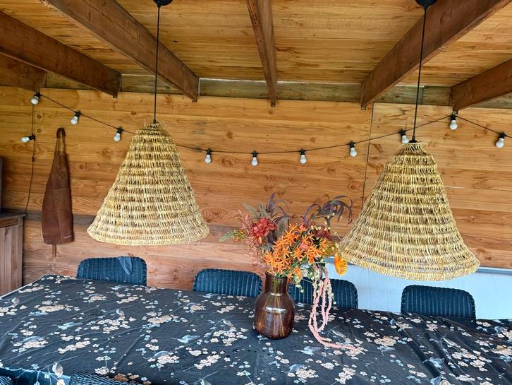 Ibiza Hanglampen - Loods 5 - Zeer Goede Staat!, Huis en Inrichting, Lampen | Hanglampen, Zo goed als nieuw, 50 tot 75 cm, Overige materialen