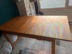 Eettafel hout 180x100 uitschuifbaar ikea norden, Ophalen, Gebruikt, 200 cm of meer, 50 tot 100 cm