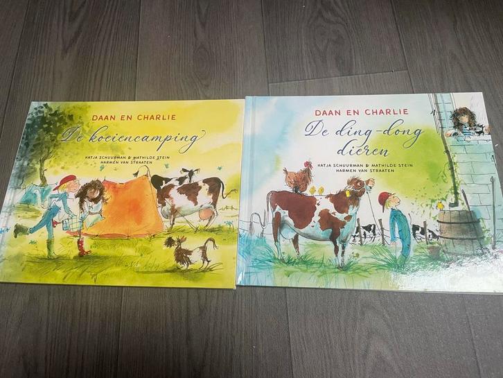 Daan en Charlie kinderboeken campina boerderijdagen, Boeken, Kinderboeken | Jeugd | onder 10 jaar, Zo goed als nieuw, Fictie algemeen