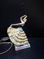 Art Deco Parfumlampje Flappergirl, Antiek en Kunst, Ophalen of Verzenden