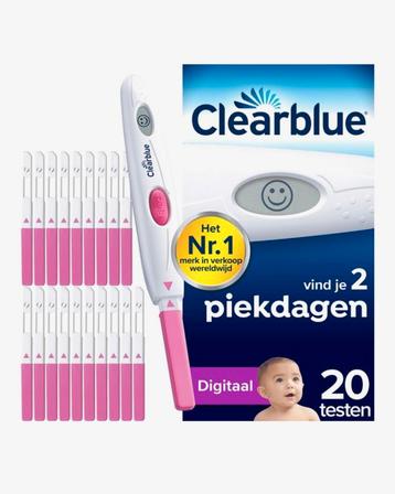 Clearblue ovulatietesten beschikbaar voor biedingen