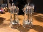 Peugeot peper- en zoutstel transparant, Huis en Inrichting, Keuken | Keukenbenodigdheden, Ophalen of Verzenden, Gebruikt