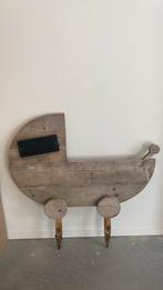 Geboortebord model kinderwagen te koop., Ophalen of Verzenden, Zo goed als nieuw, Lamp