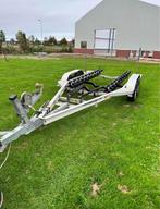 Skiboot trailer met kenteken balken trailer boottrailer, Watersport en Boten, Boottrailers, Ophalen, Gebruikt, Geremd, Overige typen