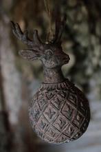 Stenen ornament met hert, Www.jufbrocante.nl, Www.jufbrocante.nl, Nieuw, Ophalen of Verzenden