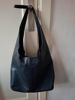 Leren Estelle schoudertas., Sieraden, Tassen en Uiterlijk, Tassen | Damestassen, Ophalen of Verzenden, Nieuw, Blauw, Handtas