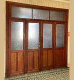 Oude deur met bovenlicht, 215 cm of meer, 80 tot 100 cm, Gebruikt, Ophalen