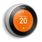Google Nest Learning Thermostat - Slimme thermostaat - Bedra, Ntv, Nieuw, Ophalen of Verzenden, Slimme thermostaat