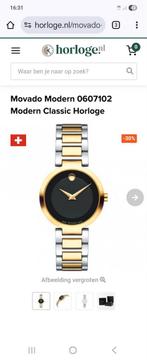 Movado modern dameshorloge, Ophalen, Zo goed als nieuw, Overige merken