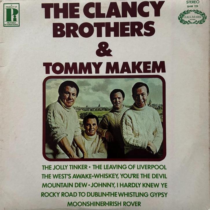 LP:The Clancy Brothers & Tommy Makem ‎, Cd's en Dvd's, Vinyl | Wereldmuziek, Gebruikt, Europees, 12 inch, Ophalen of Verzenden