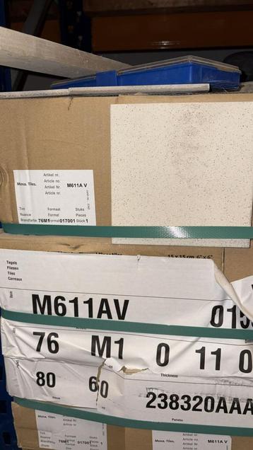 Mosa vloertegel 15x15 beschikbaar voor biedingen