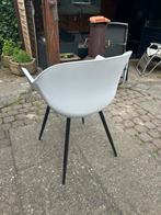 4x Witte kuipstoeltjes, Ophalen, Zo goed als nieuw, Wit, Vier