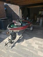 Visboot vaarbewijs vrij te koop, Watersport en Boten, Speedboten, Ophalen, Gebruikt, Aluminium, Minder dan 70 pk