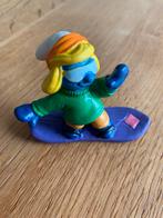 Smurf smurfen, skateboard smurfin, zeldzaam, Verzamelen, Ophalen of Verzenden, Zo goed als nieuw, Smurfin