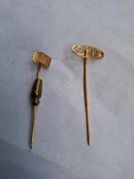 Gouden bond speldjes  2 stuks, Ophalen of Verzenden, Zo goed als nieuw, Overige onderwerpen