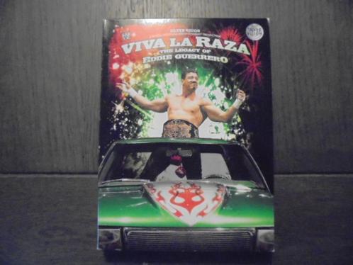 WWE/WWF, Eddie Guerrero, Viva La RAZA (3 DVD met Bonus DVD), Cd's en Dvd's, Dvd's | Sport en Fitness, Zo goed als nieuw, Overige typen