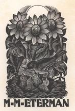 1255 Ex Libris Nederland : Thijs Mauve, 1943, Verzenden