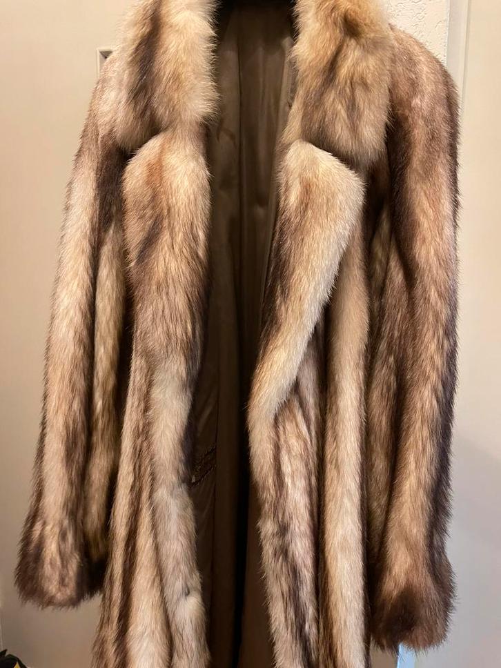 Prachtige ~ Volle dikke Bont Jas Sable, Kleding | Dames, Jassen | Winter, Zo goed als nieuw, Bruin, Verzenden