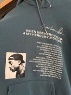 Pull & Bear Tupac Hoodie - Maat L - Blauw, Ophalen of Verzenden