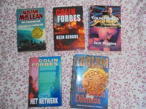 boeken Colin Forbes, Ludlum, Alistair Maclean, Boeken, Thrillers, Zo goed als nieuw, Ophalen of Verzenden