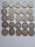 Verschillende 2 euromunten uit diverse landen waarde 50,00., Ophalen of Verzenden, 2 euro