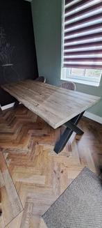 Boomstamtafel, Gebruikt, 200 cm of meer, 50 tot 100 cm, Vijf personen of meer