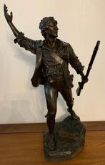 Bronzen Figuur ~ Paul-François Choppin (1857-1937), Ophalen, Brons