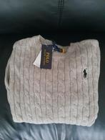 *Nieuw* Grijze wollen trui van Ralph Lauren maat M, Maat 48/50 (M), Ralph Lauren, Nieuw, Ophalen of Verzenden