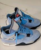 Air Jordan 4 Retro University Blue maat 40 Adult Edition, Kleding | Heren, Schoenen, Ophalen of Verzenden, Zo goed als nieuw, Blauw