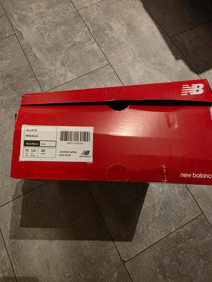 New Balance Allsite S3 werkschoenen - Maat 44, Kleding | Heren, Schoenen, Nieuw, Werkschoenen, Zwart, Ophalen of Verzenden